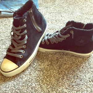 Suede Converse sz. 8.5
